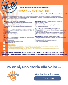 VL - 25 anni - Quiz CV