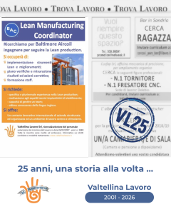 VL - 25 anni - annuncio La Provincia